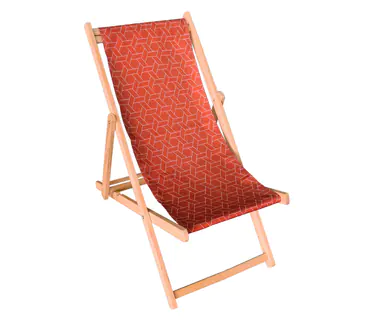 Espreguiçadeira em madeira 